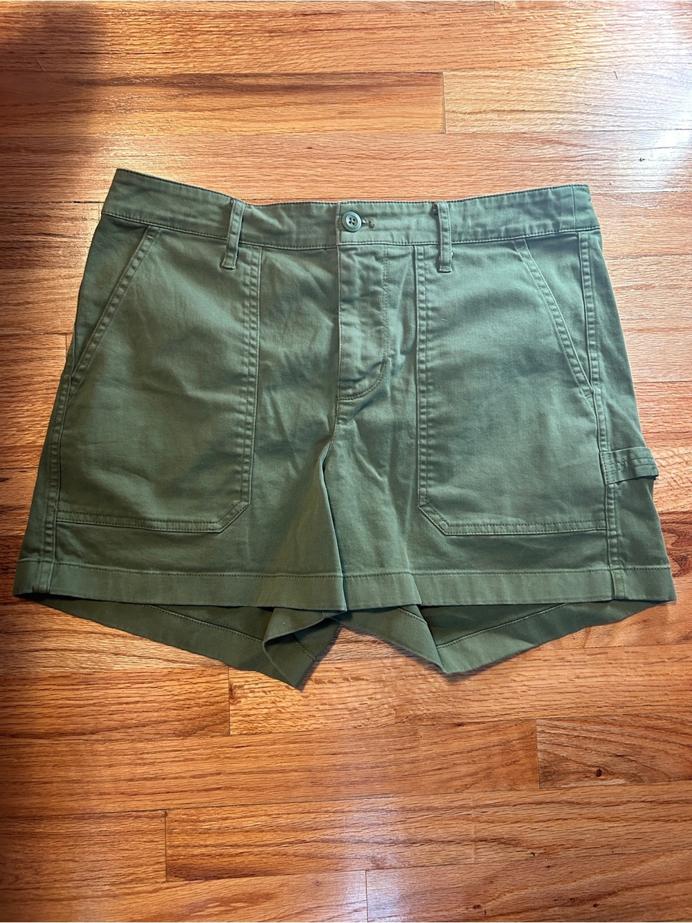 Women’s J Crew Olive Green Utility Shorts